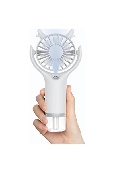 STARSTAR Handheld misting fan, portable mini fan, small USB rechargeable fan,...