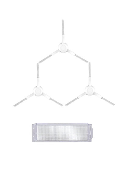 LİN GRUP Set de 4 piese de schimb compatibile cu aspiratorul robot Xiaomi Vac...