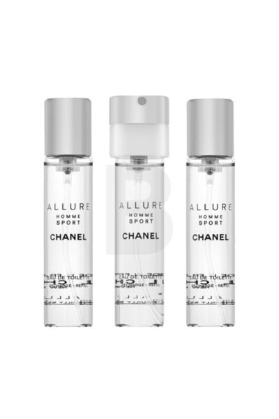 Chanel Allure Homme Sport – Rezervă Apă de toaletă pentru bărbați 3 x 20 ml
