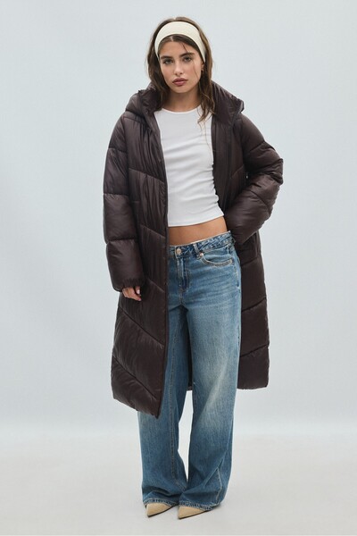 Stradivarius Basic şişme mont