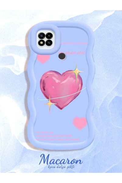 CHICASELUX Redmi 9C/10A Compatible Silicone Phone Case with Sweet Pink Heart ...