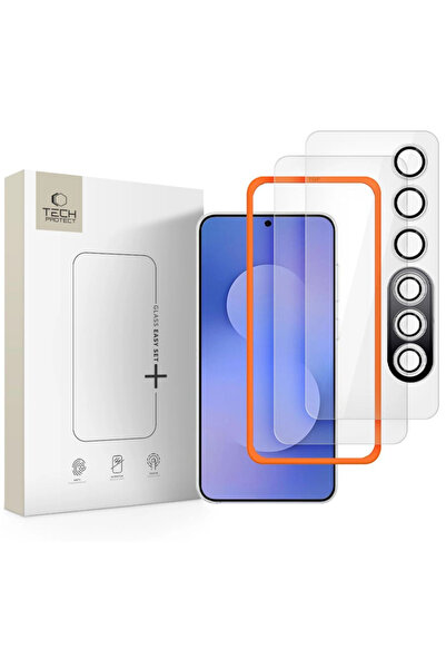 Tech-Protect Sticlă securizată Easy Set+ Pachet de 3 pentru Samsung Galaxy S2...