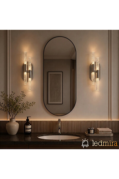Ledmira Bubble Çiftli 16W LED Duvar Apliği Modern Dekoratif İç Mekân Aydınlatma
