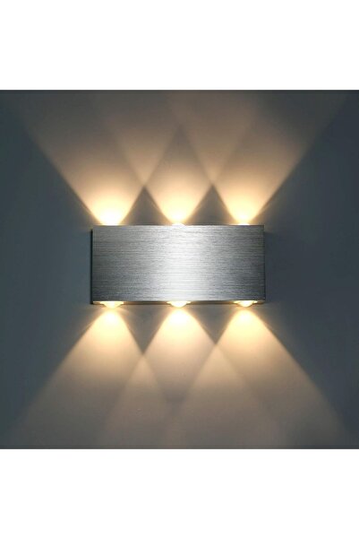 Dotail Aplică de perete LED Lightess, 18W, 3000K, Lumină caldă, Clasificare I...
