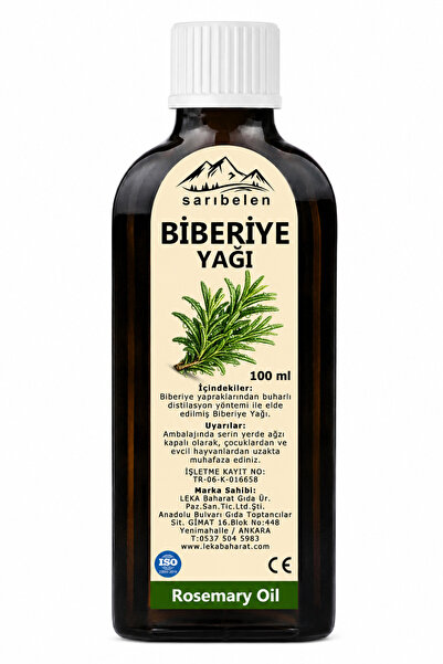 sarıbelen Biberiye Yağı 100 ml | %100 Saf