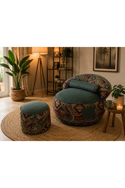 PUFYMAX Cozy Legom puf, puflu koltuk,berjer,uzanma koltuğu,rahat koltuk,çok a...
