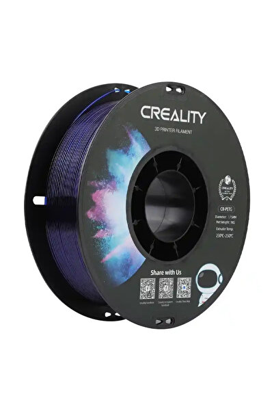 Creality Filament Cr-Petg pentru imprimare 3D, albastru transparent, 1 kg, de...