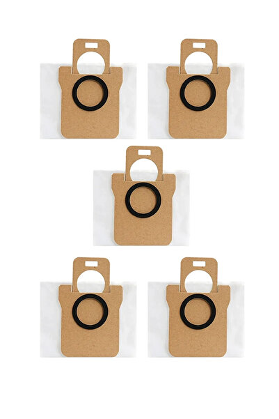 LİN GRUP Set de 5 saci de praf compatibile cu aspiratorul robot Xiaomi X10 (B...