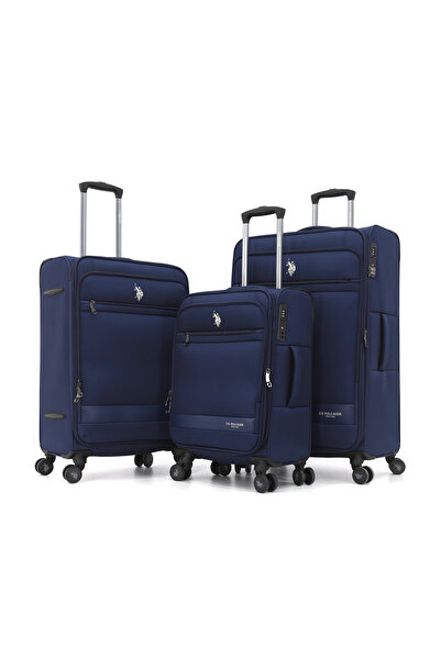 U.S. Polo Assn. 3-Piece Softside Lightweight Luggage Set | 20", 24" & 28" Spi...