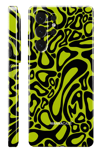 WANNACASE Samsung S25 Ultra Toxic Flow Essential Slim Full Coverage Glossy Pr...