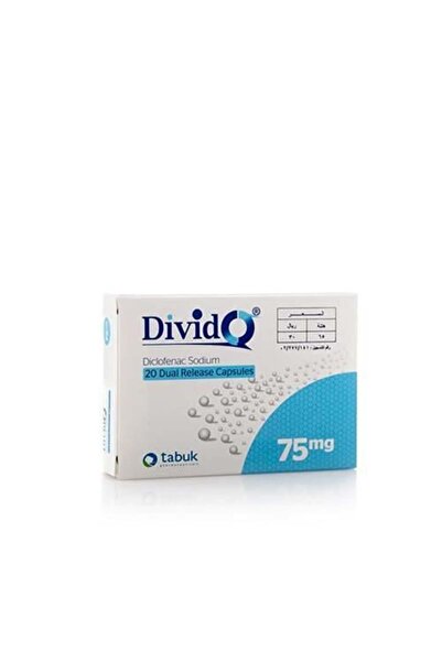 DİVİD Divido Capsules 75 mg - 20 Capsules