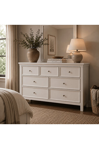Roots Furniture Provence White Wood Dresser