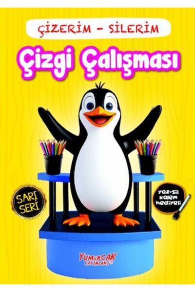 Yumurcak Yayınları Çizerim Silerim - Çizgi Çalışması