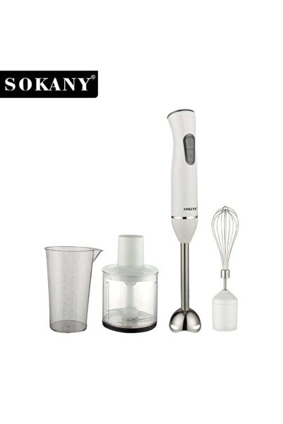 SOKANY 600W Hand Blender SK-02004 Multi-Function Immersion Blender with Stain...