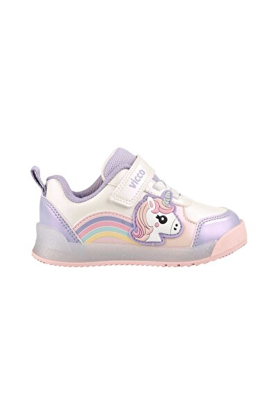 Vicco Children's White Nika Casual Shoes
