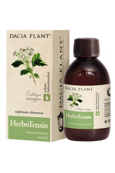 Dacia Plant Tinctura HerboTensin - Tensiune Arteriala Normala, 200 ml