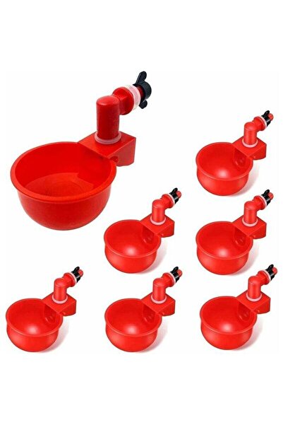 STARSTAR A set of 6 automatic chicken drinkers, including plastic water cups,...