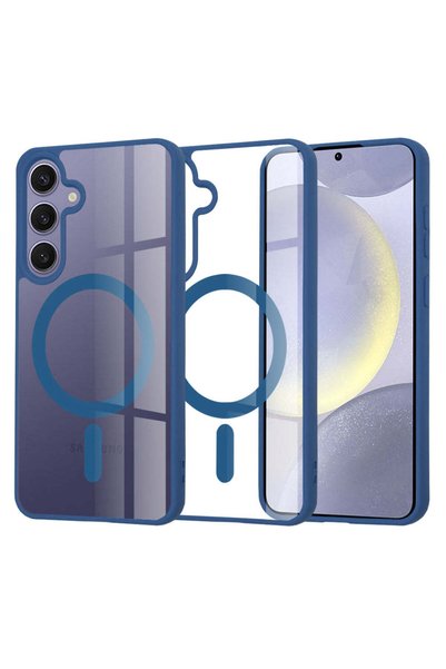 Techsuit Husă pentru Samsung Galaxy S24 Plus, MagSafe Pro, albastru - albastru
