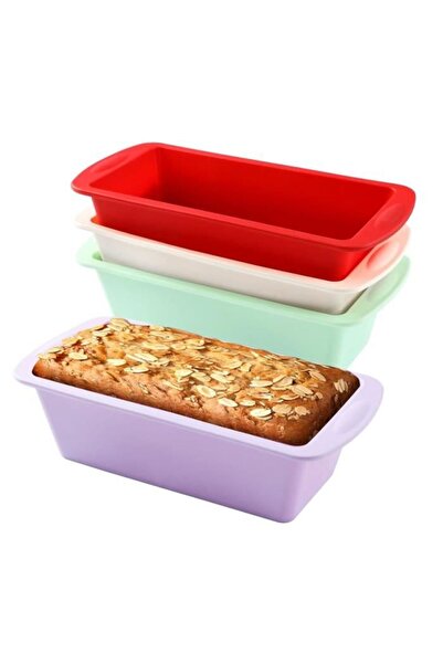 STARSTAR Silicone cake molds - mini bread molds - non-stick - 4-piece set - f...
