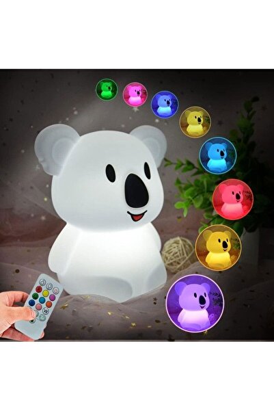 STARSTAR Koala-shaped LED Night Light for Children - Silicone Lamp/Baby Lamp/...