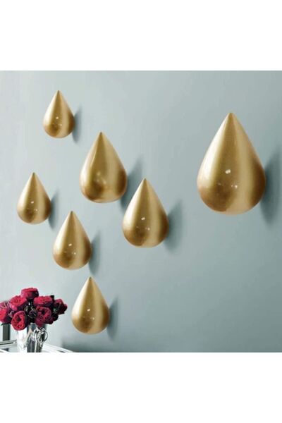 STARSTAR Two-piece teardrop-shaped hook fireplace mantel teardrop creative cr...