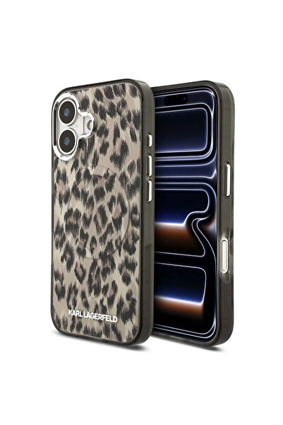 Karl Lagerfeld Case compatible with iPhone 17, MagSafe/Magnetic, polycarbonat...