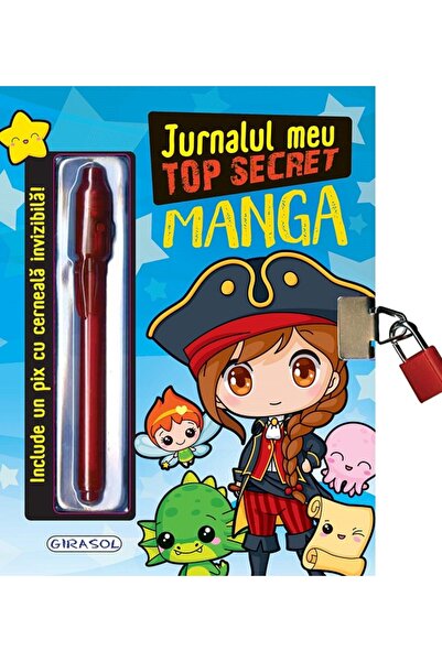 GIRASOL Jurnalul meu Top Secret. Manga