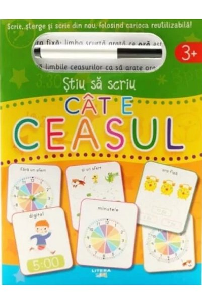 Litera Stiu sa scriu. Cat e ceasul