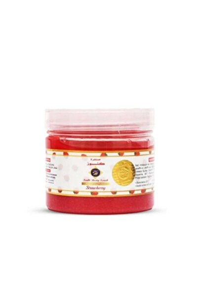 unkown Salt scrub for the body with strawberries from the treasures of h - 500gr