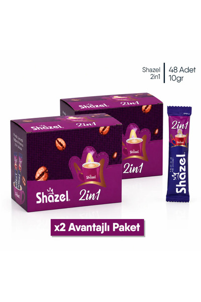 Shazel 2 in 1 |   10 Gr X 48 Pieces |   2 Boxes