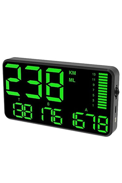 Morvena Picks Afișaj HUD auto, afișaj head-up GPS, vitezometru digital, vitez...
