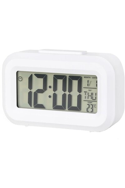 STARSTAR Mini LCD Digital Alarm Clock - Compact Decorative Alarm Clock - Disp...