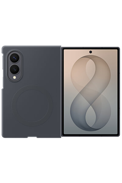 Samsung Galaxy Z Fold8 - Capac protectie spate Silicone Magnet Case, Graphite