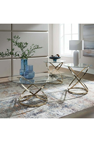 Ashley Furniture Crimonti Occasional Table Set (3/CN)