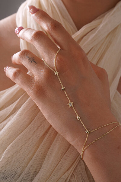 AŞIK ACCESSORIES Star Stone Shahmeran Bracelet