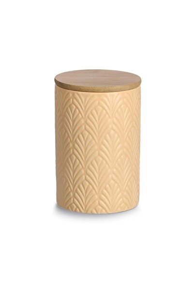 zeller Recipient ceramic pentru depozitarea alimentelor, portocaliu-piersică,...
