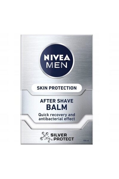 NIVEA Balm, After Shave, 100 ml Silver Protect