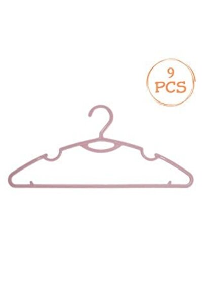BAMI NETWORK Set umerase plastic roz 40x18,5 cm 9 bucati