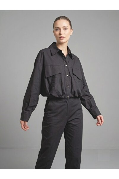 centilmen Wfc Double Pocket Waist Gathered Shirt 105