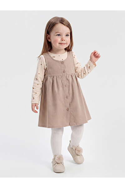 LC Waikiki Embroidered Baby Girl Salopet Dress and T-Shirt from Uzg Store for...
