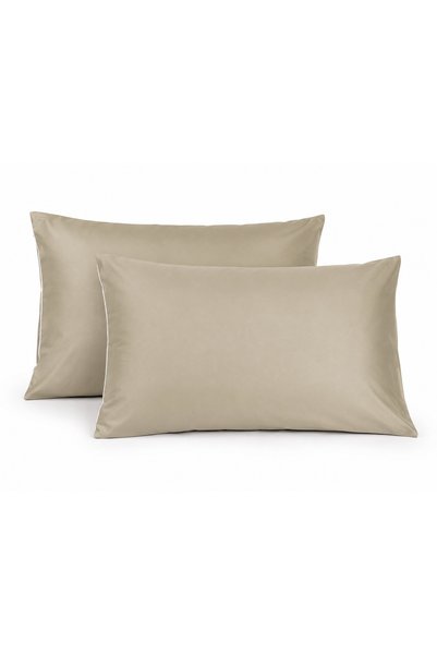 Generic Brand Olive Green Pillowcase (2 Pieces)