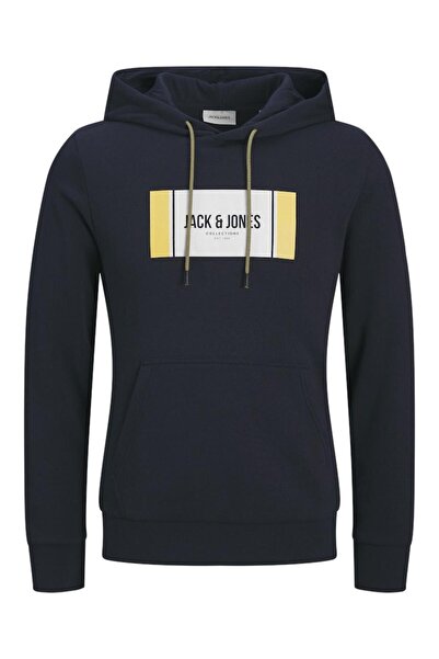 Jack & Jones Μπλούζα φούτερ ανδρική "Hayato" μπλε