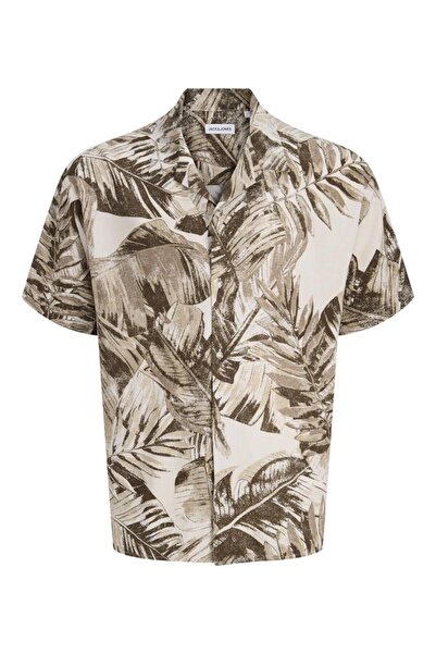 Jack & Jones Πουκάμισο ανδρικό "Jeff resort" μπεζ