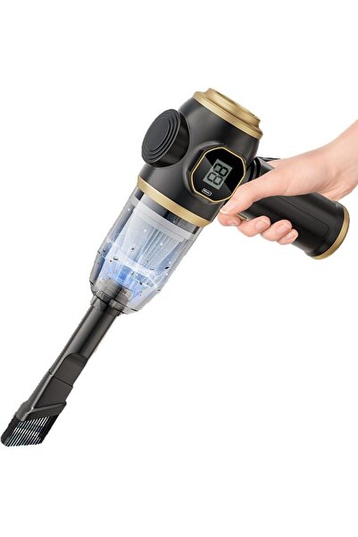STARSTAR 2-Pack 4500Pa Cordless Mini Handheld Car Vacuum Cleaners with LED Di...