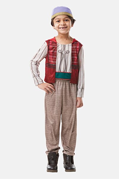 Disney Toddlers Boy Aladdin Costumes, Grey and Red