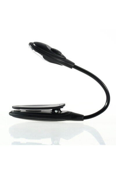 STARSTAR Mini clip-on LED reading light, portable and flexible night light, s...