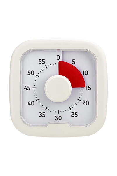 STARSTAR Silent magnetic kitchen timer with stand, extra-large visual countdo...
