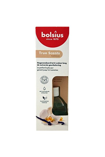 Bolsius Odorizant Difuzor cu Betisoare pentru Casa, Vanilie, 60 ml,
