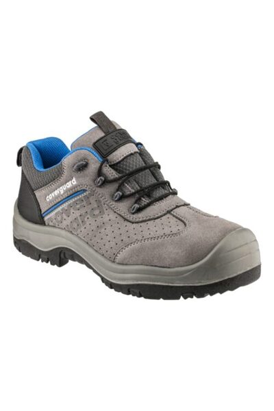 Interbabis Pantofi de protecție Sodalite S1P, piele întoarsă, bombeu compozit...