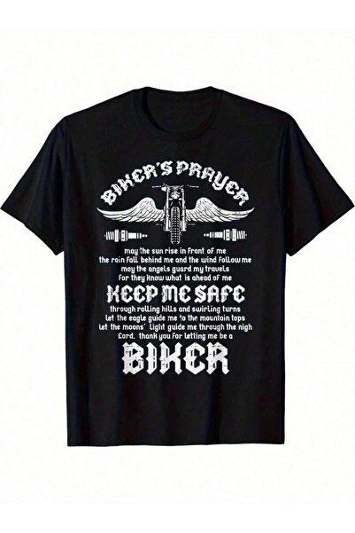 LİNA06 1pc Bikers Motorcycle-Shirt Men & Women - 220GSM Heavyweight% Cotton R...